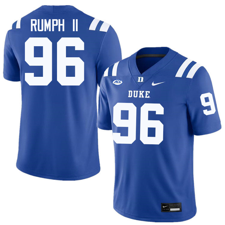 Chris Rumph II Duke Jersey,Duke Blue Devils #96 Chris Rumph II Jersey Youth College-Blue